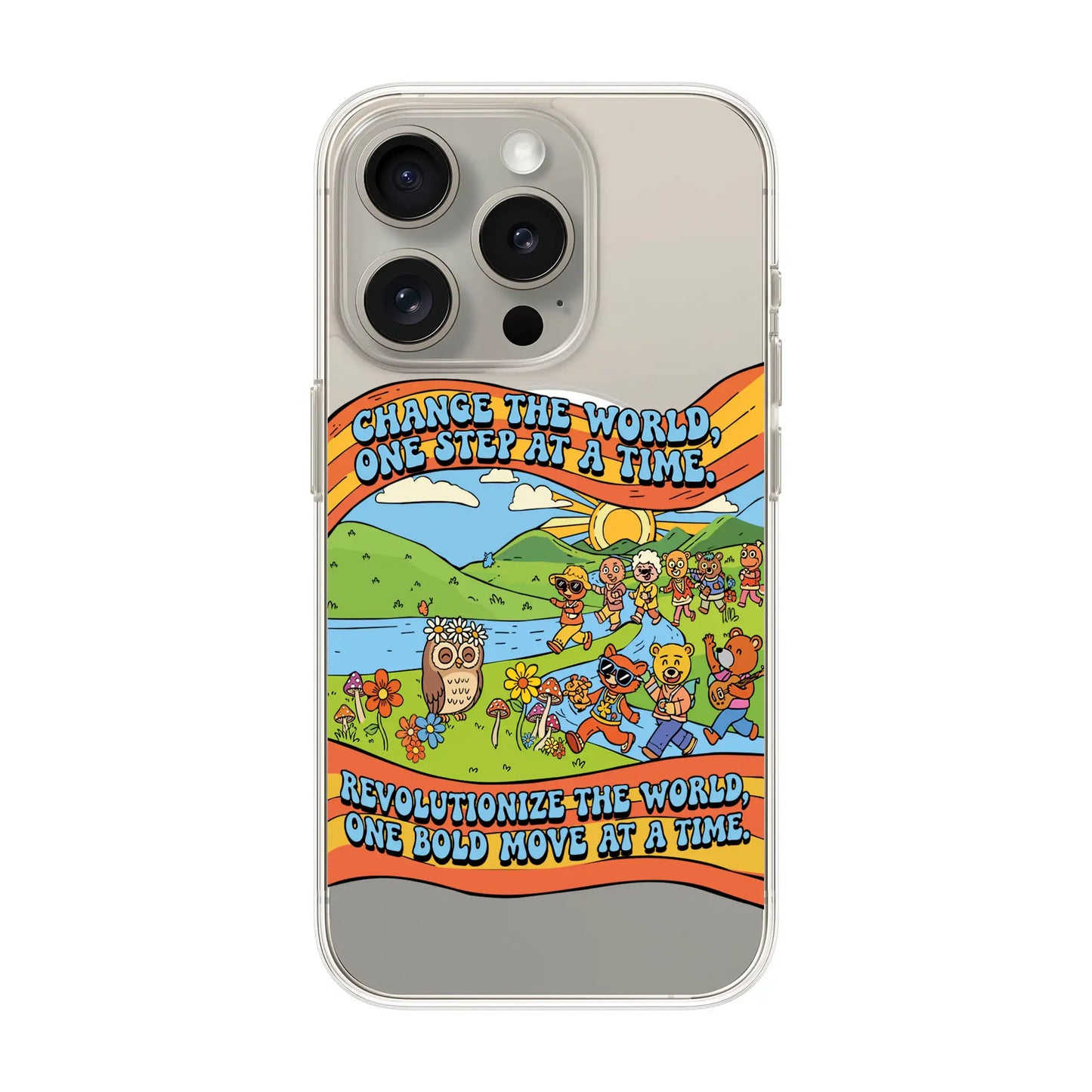 CHANGE THE WORLD-Solid Kılıf - iPhone 15 Pro