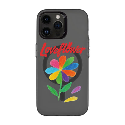 LOVE FLOWER-iPhone 12 Pro Max Hold Kılıf MagSafe Özellikli