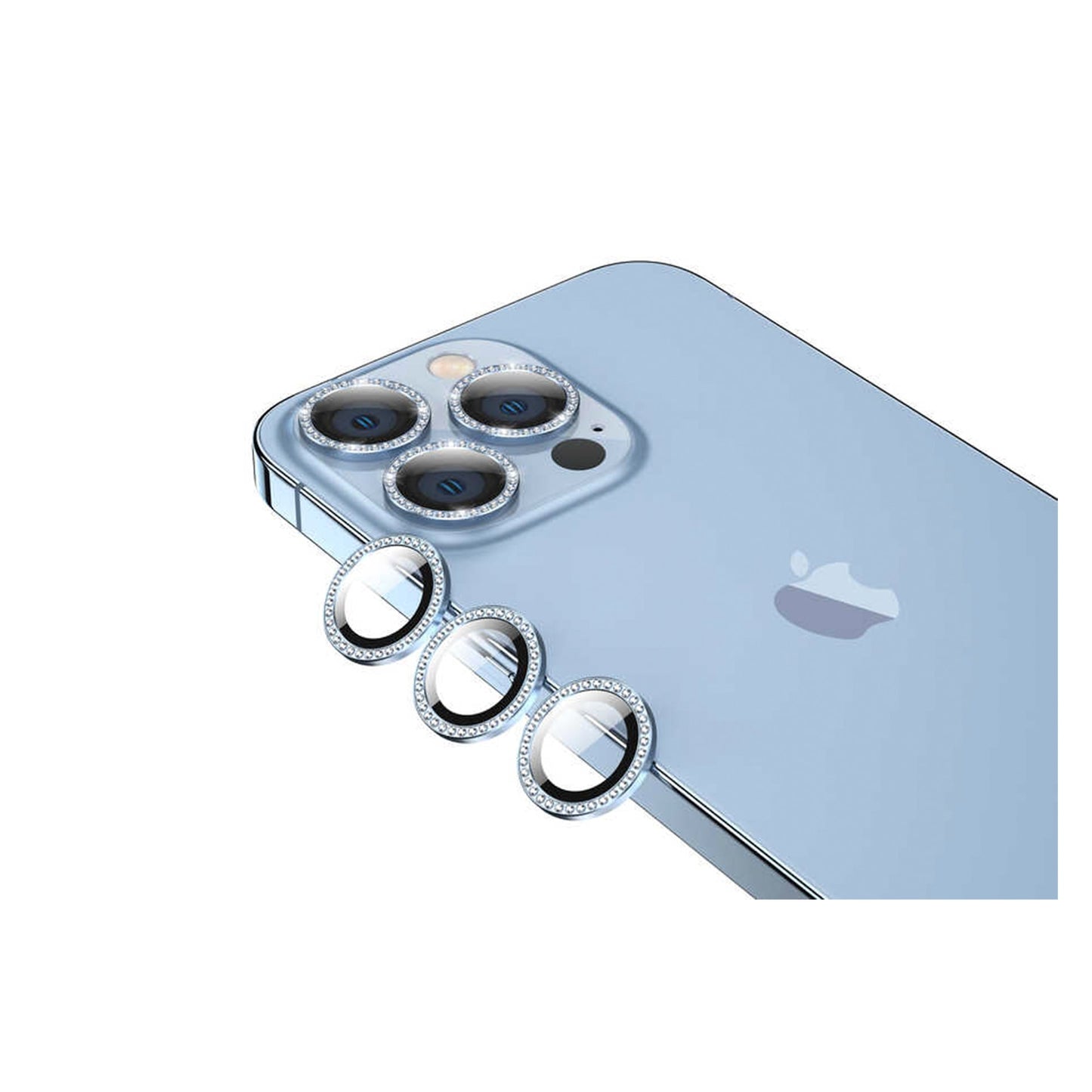 Apple iPhone 13 Pro Max Diamond Kamera Lens Koruyucu