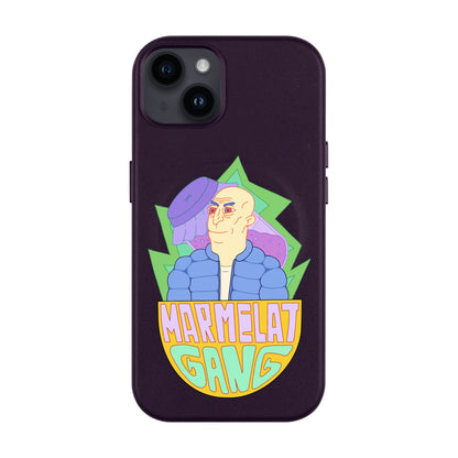 MARMELAT GANG-iPhone 14 Plus Leather Kılıf MagSafe Özellikli