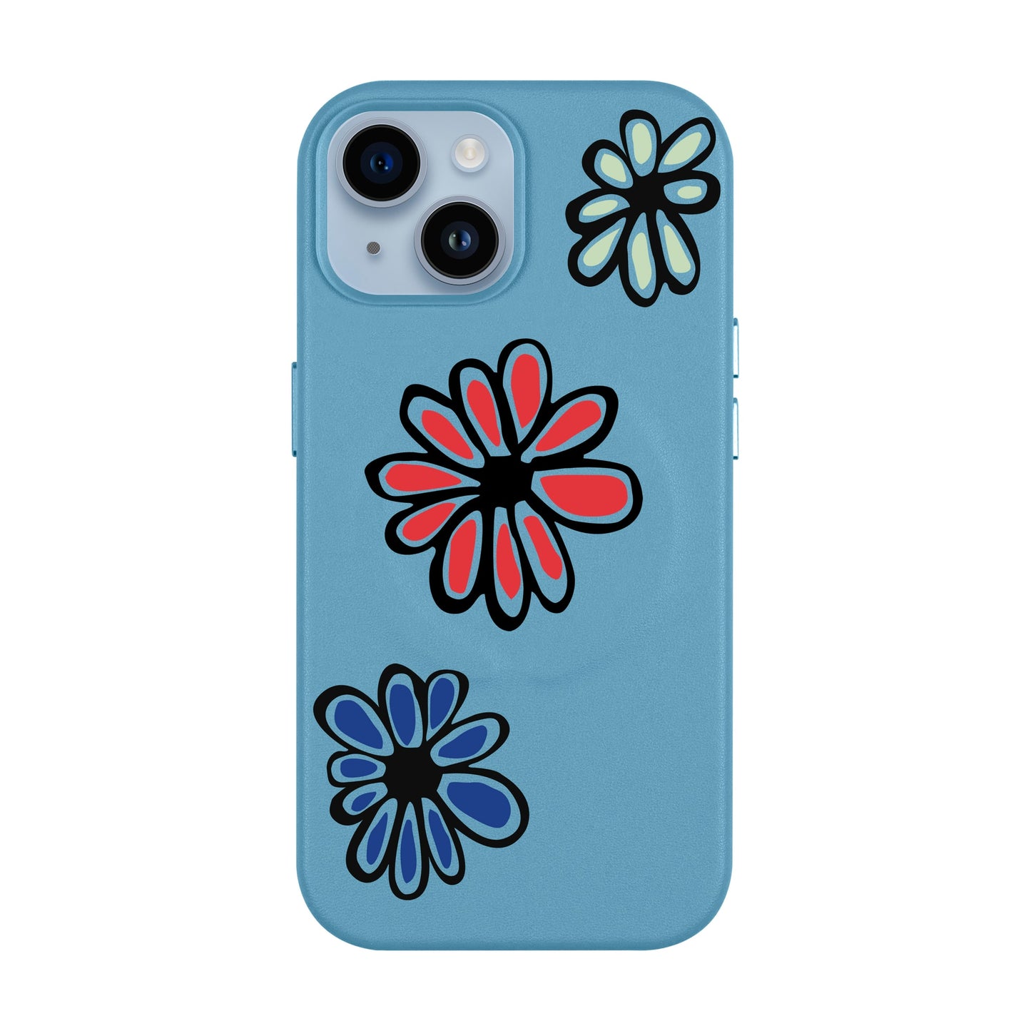 FLORIST-Leather Kılıf MagSafe Özellikli - iPhone 13