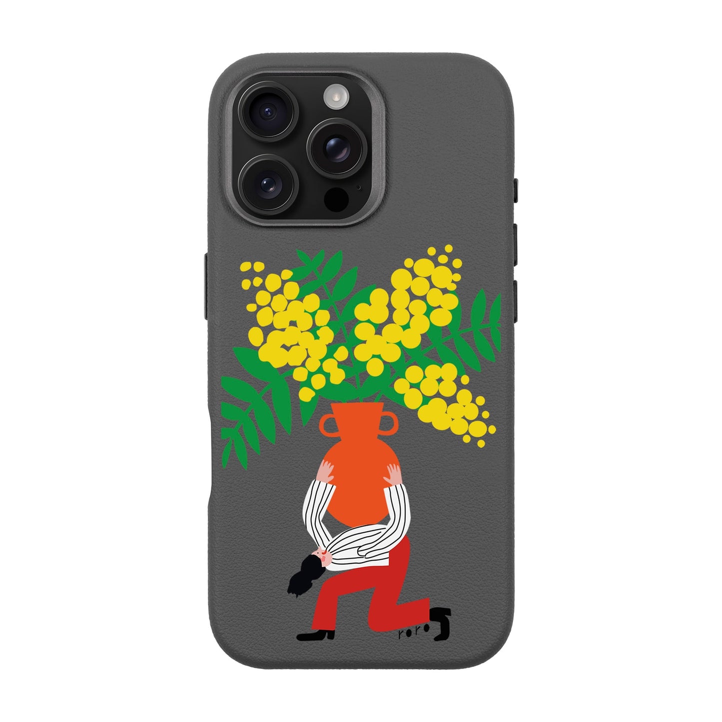 VASE-iPhone 16 Pro Max Leather Premium Kılıf MagSafe Özellikli