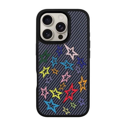 STAR-iPhone 16 Pro Plaid Kılıf MagSafe Özellikli
