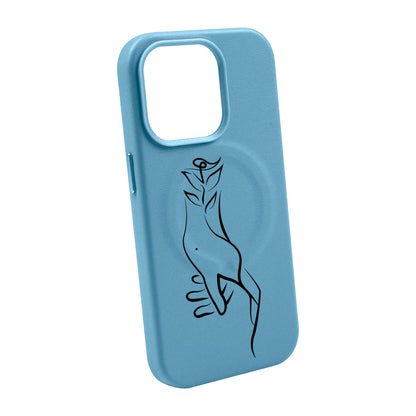 TOUCH-iPhone 14 Pro Max Leather Kılıf MagSafe Özellikli