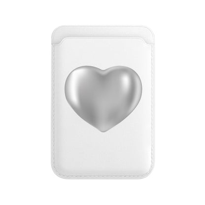 SILVER HEART-Leather Kartlık