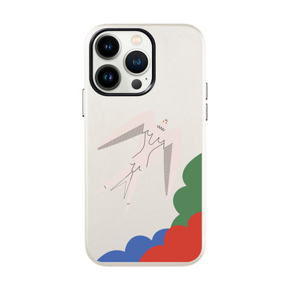 L’OISEAU LIBRE-iPhone 13 Pro Max Leather Kılıf