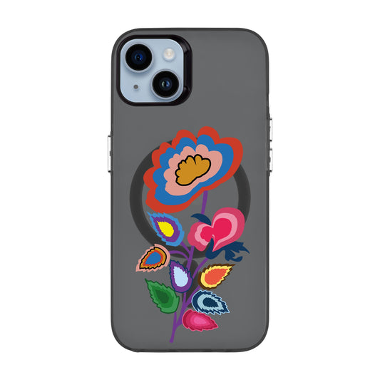 KNITTED FLOWER-iPhone 14 Plus Hold Kılıf MagSafe Özellikli