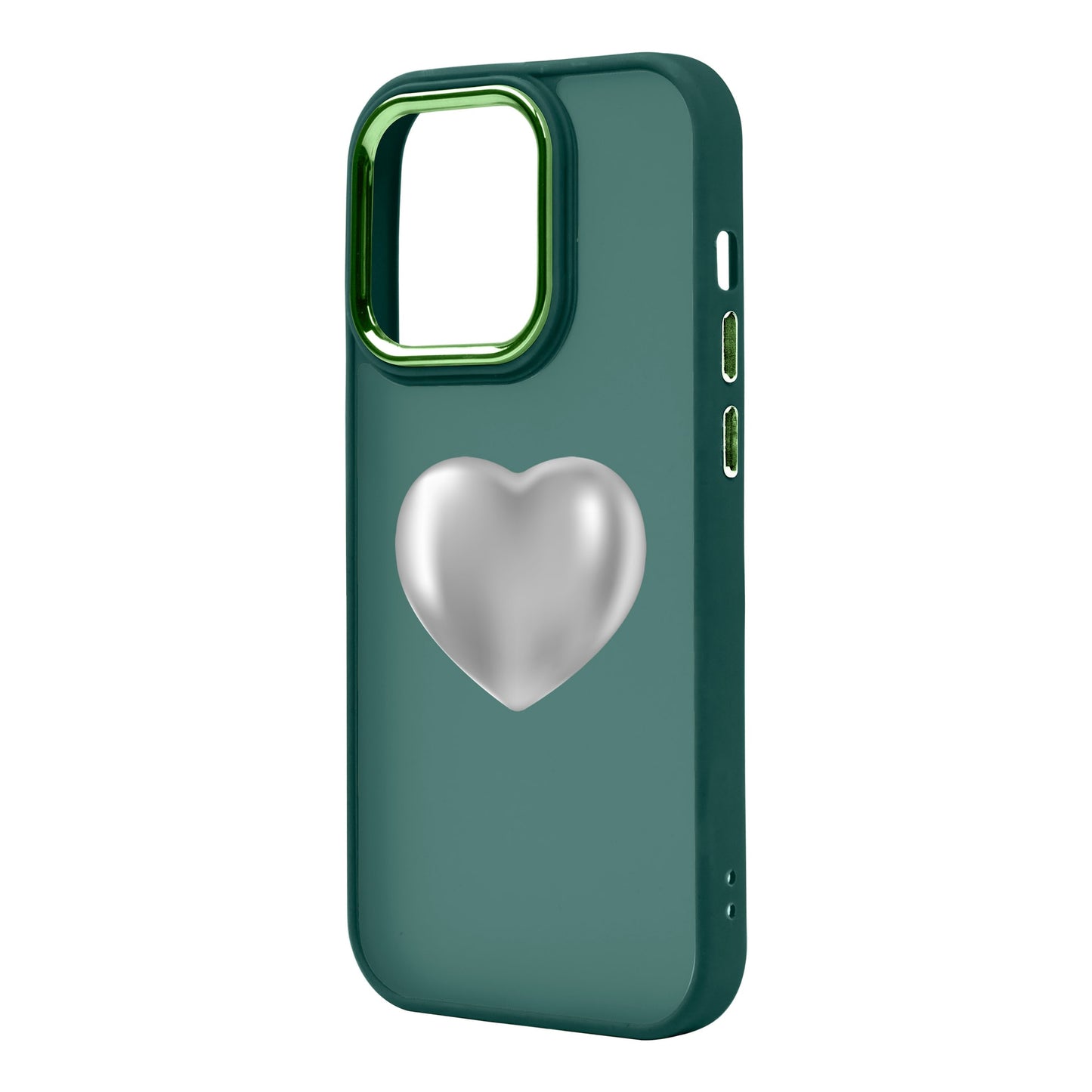 SILVER HEART-iPhone 14 Pro Max Proof Kılıf