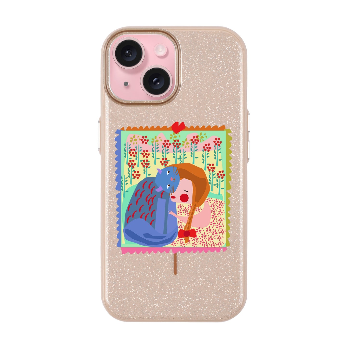KEDİ POSTA PULU-Radiant Kılıf MagSafe Özellikli - iPhone 14