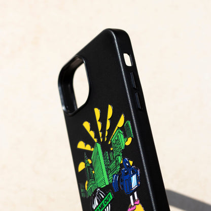 HELP ME OUT-iPhone 14 Leather Kılıf