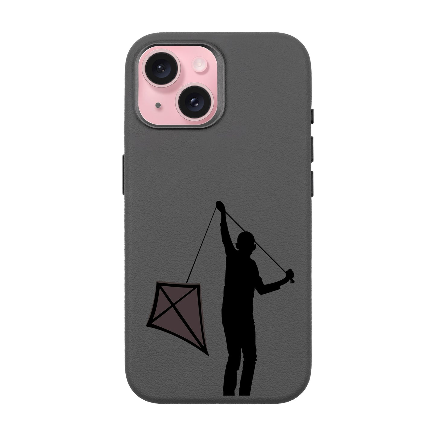 KITE-iPhone 15 Leather Premium Kılıf MagSafe Özellikli