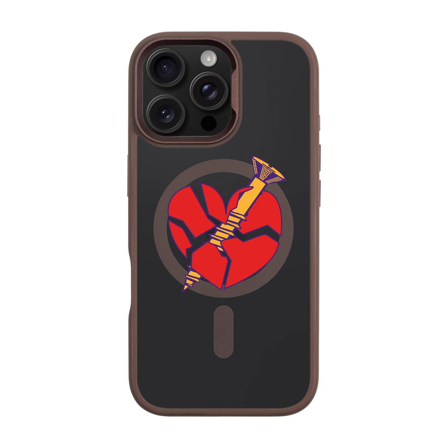 BROKEN HEART-iPhone 16 Pro Max Rise Kılıf MagSafe Özellikli
