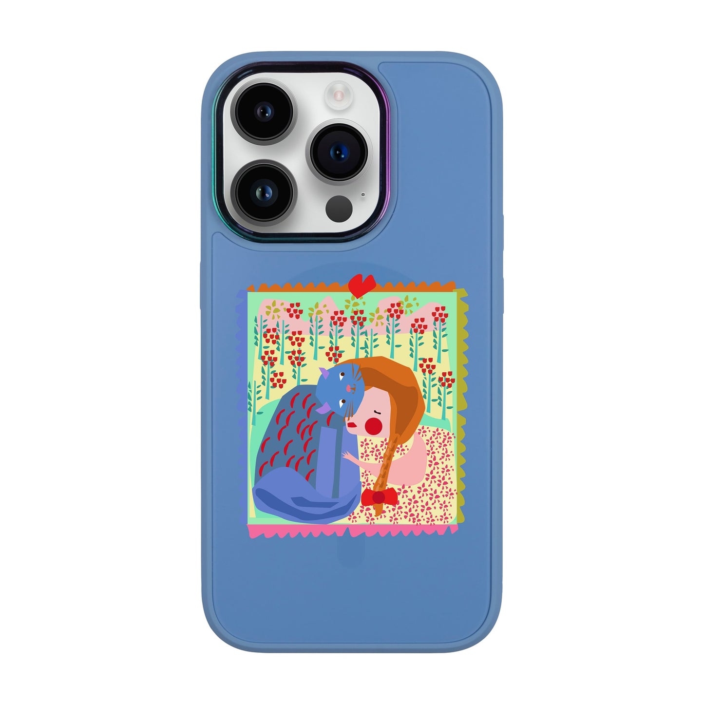 KEDİ POSTA PULU-Vigor Kılıf MagSafe Özellikli - iPhone 14 Pro