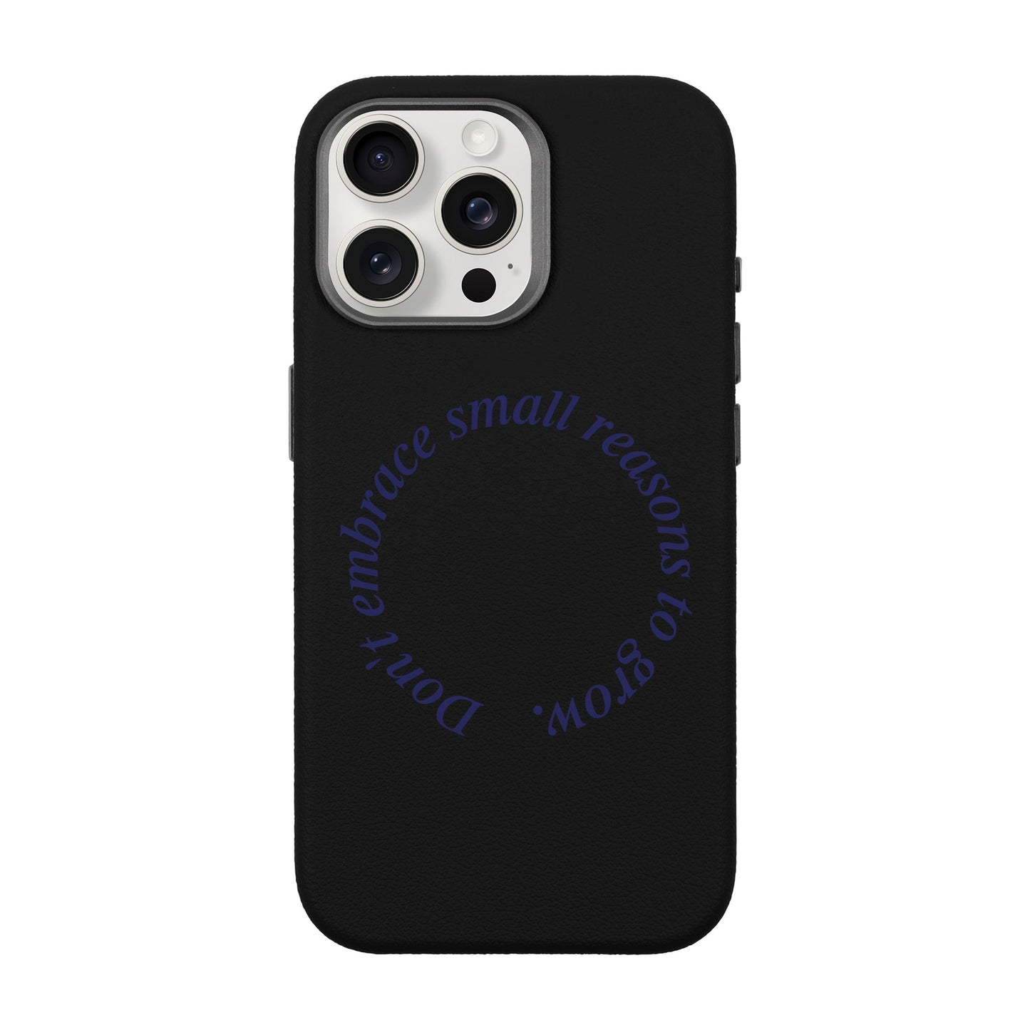GROW-iPhone 15 Pro Max Leather Premium Kılıf MagSafe Özellikli