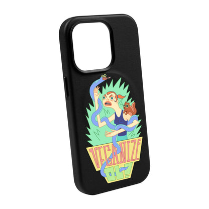 VEGANİZE-Leather Kılıf MagSafe Özellikli - iPhone 14 Pro