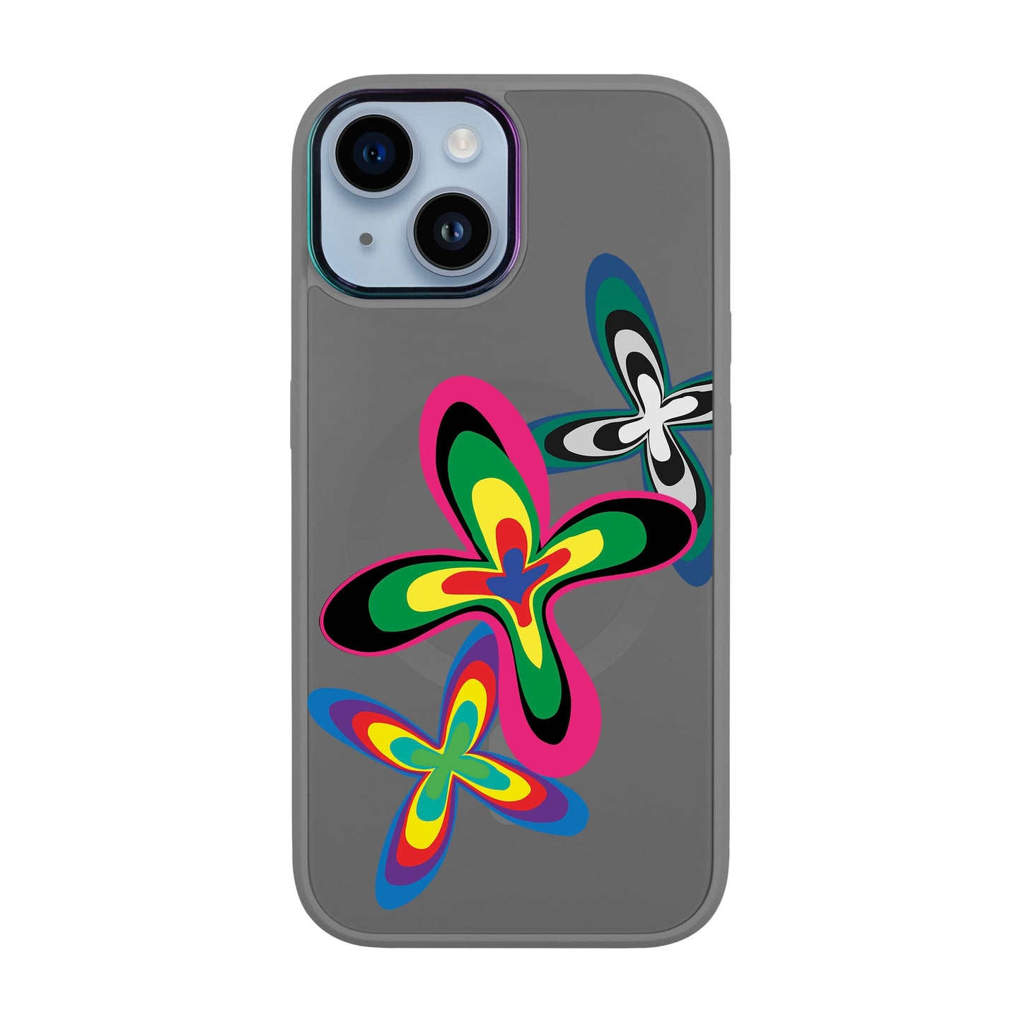 COLOR FLOWER-Vigor Kılıf MagSafe Özellikli - iPhone 13