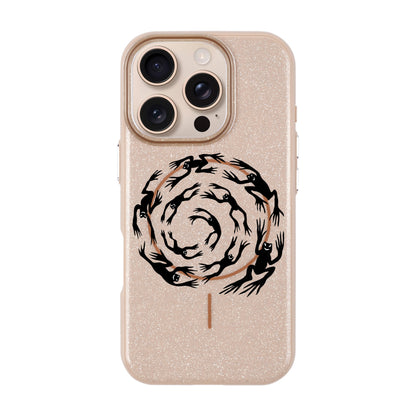 SWIRLING FROGS-iPhone 16 Pro Radiant Kılıf MagSafe Özellikli