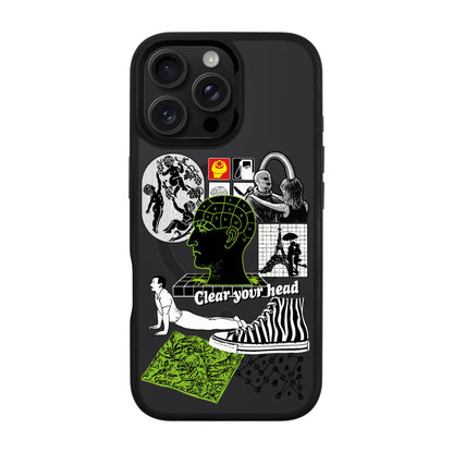 CLEAR YOUR HEAD-iPhone 16 Pro Max Rise Kılıf MagSafe Özellikli