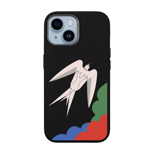 L’OISEAU LIBRE-iPhone 13 Leather Premium Kılıf MagSafe Özellikli