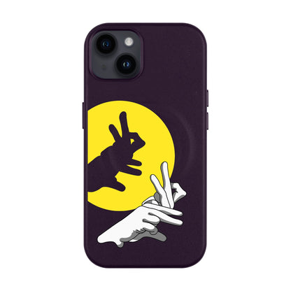 BUNNY-iPhone 14 Plus Leather Kılıf MagSafe Özellikli
