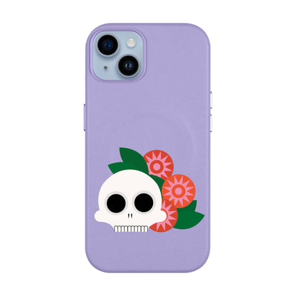MEMENTO BLOOM-iPhone 14 Plus Leather Kılıf MagSafe Özellikli