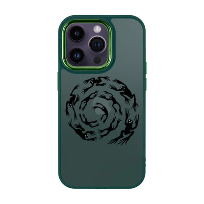 SWIRLING FROGS-iPhone 14 Pro Proof Kılıf