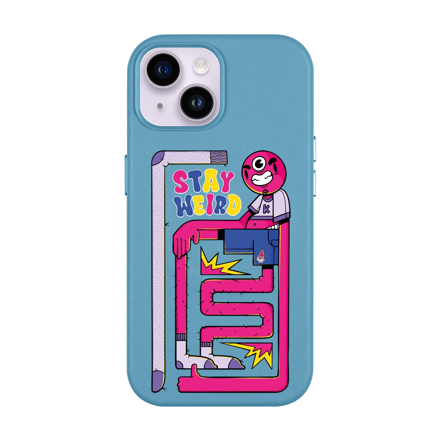 OG TOOTHY-Leather Kılıf MagSafe Özellikli - iPhone 13