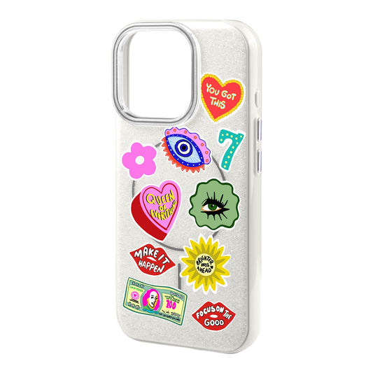 HM STICKERS-iPhone 14 Radiant Kılıf MagSafe Özellikli