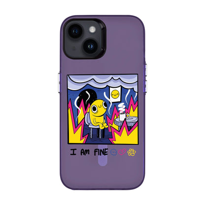 I AM FINE-iPhone 14 Hold Kılıf MagSafe Özellikli