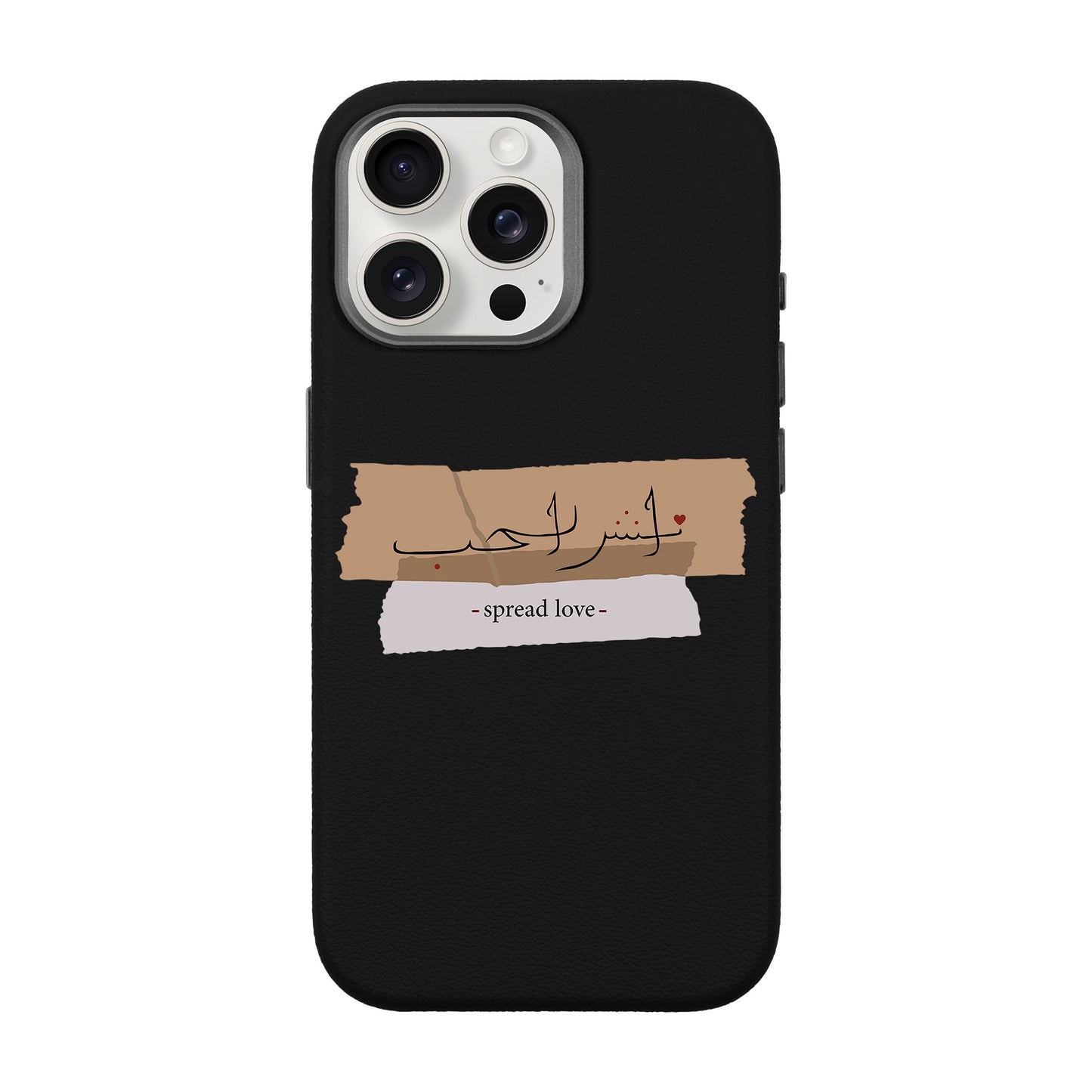 SPREAD LOVE-iPhone 15 Pro Max Leather Premium Kılıf MagSafe Özellikli