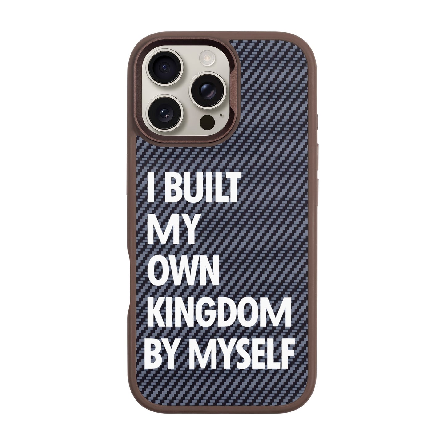 KINGDOM-iPhone 16 Pro Max Plaid Kılıf MagSafe Özellikli