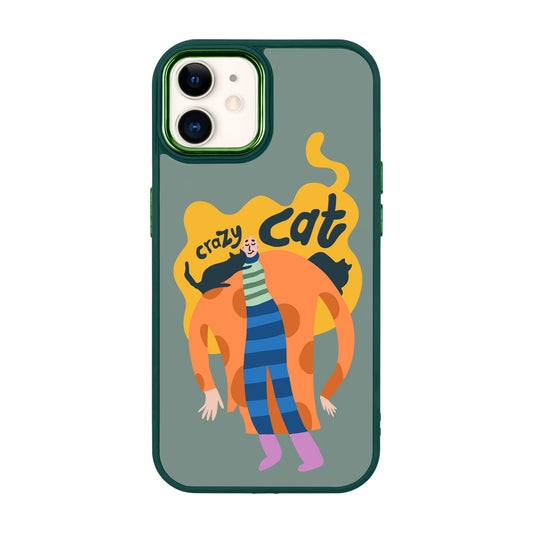 CRAZY CAT-iPhone 11 Proof Kılıf
