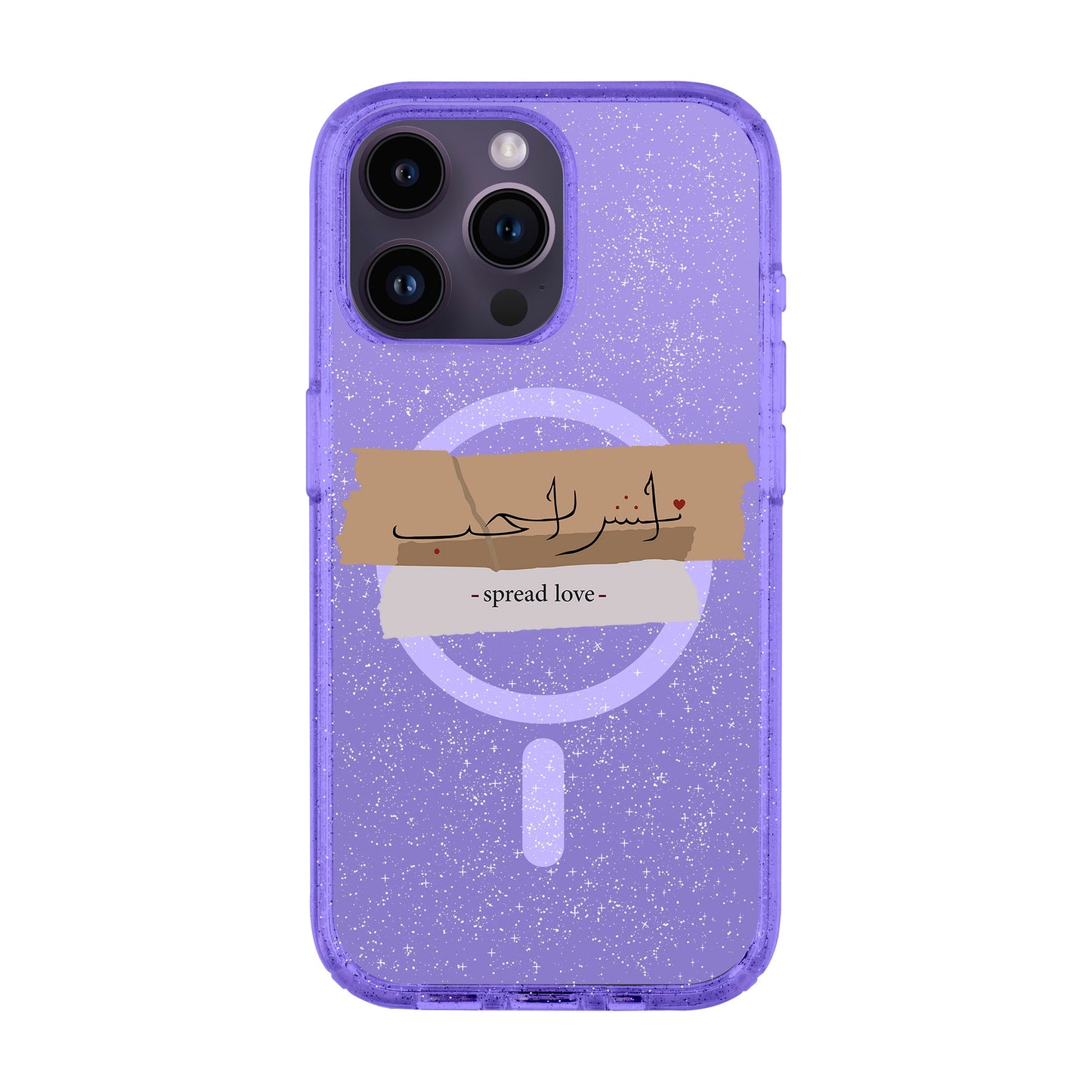 SPREAD LOVE-iPhone 14 Pro Max Shiny Kılıf MagSafe Özellikli