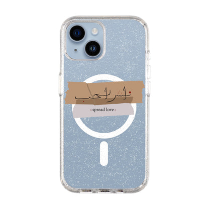 SPREAD LOVE-iPhone 14 Shiny Kılıf MagSafe Özellikli