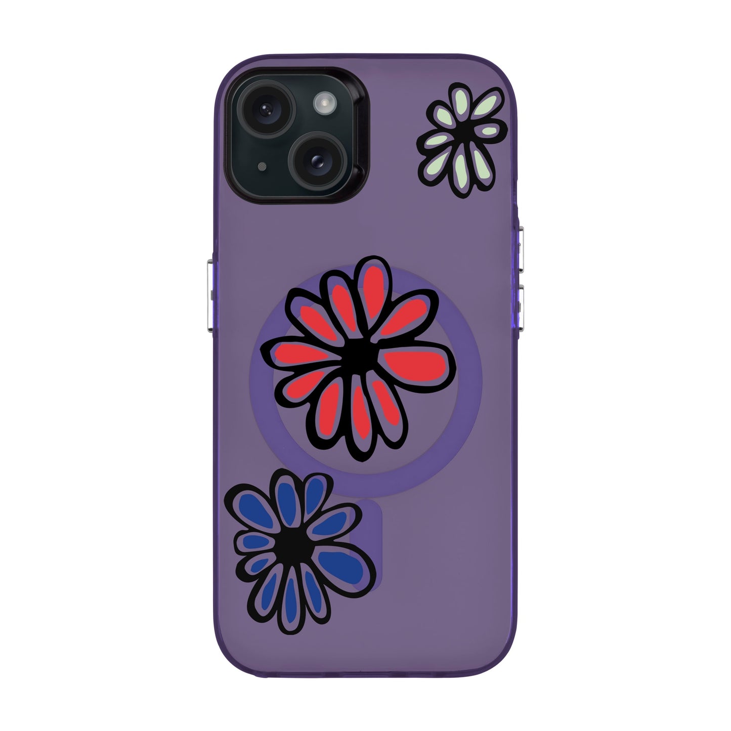 FLORIST-iPhone 15 Plus Hold Kılıf MagSafe Özellikli