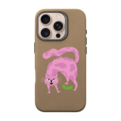 GRUMBLEPAWS-iPhone 16 Pro Leather Premium Kılıf MagSafe Özellikli