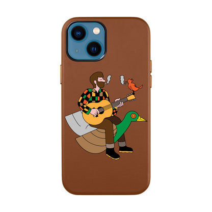 BIRDS OF A FEATHER-iPhone 14 Leather Kılıf