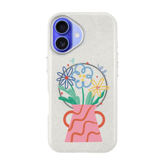 PINK VASE-iPhone 16 Radiant Kılıf MagSafe Özellikli