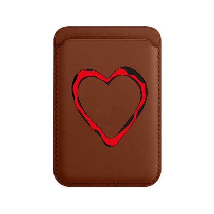 BOUNCE HEART-Leather Kartlık