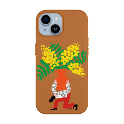 VASE-Leather Kılıf MagSafe Özellikli - iPhone 13