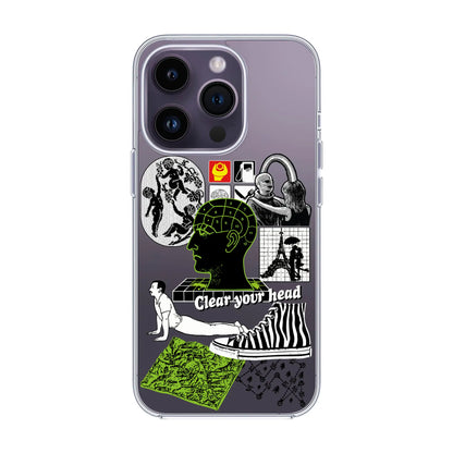 CLEAR YOUR HEAD-iPhone 14 Pro Solid Kılıf