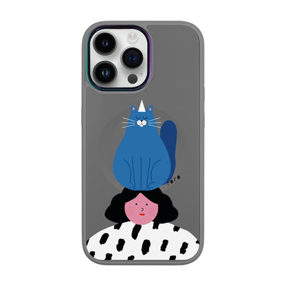NAUGHTY CAT-iPhone 13 Pro Max Vigor Kılıf MagSafe Özellikli