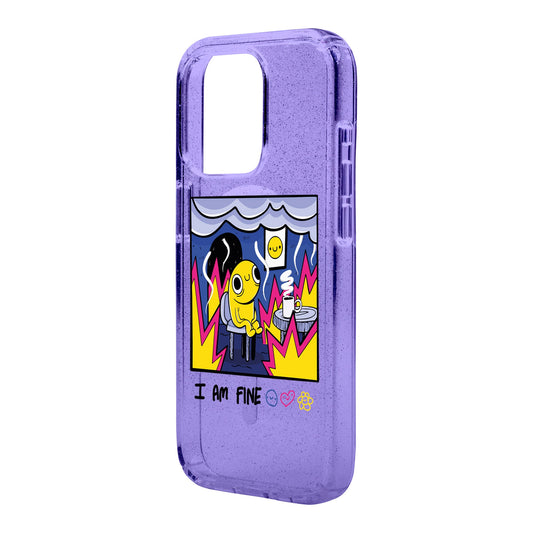 I AM FINE-iPhone 15 Pro Max Shiny Kılıf MagSafe Özellikli