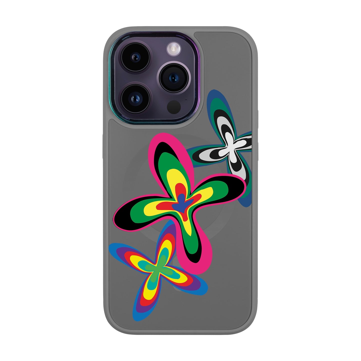 COLOR FLOWER-Vigor Kılıf MagSafe Özellikli - iPhone 14 Pro
