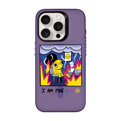 I AM FINE-iPhone 15 Pro Hold Kılıf MagSafe Özellikli