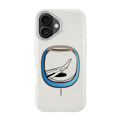 AIRCRAFT WINDOW-iPhone 16 Plus Radiant Kılıf MagSafe Özellikli