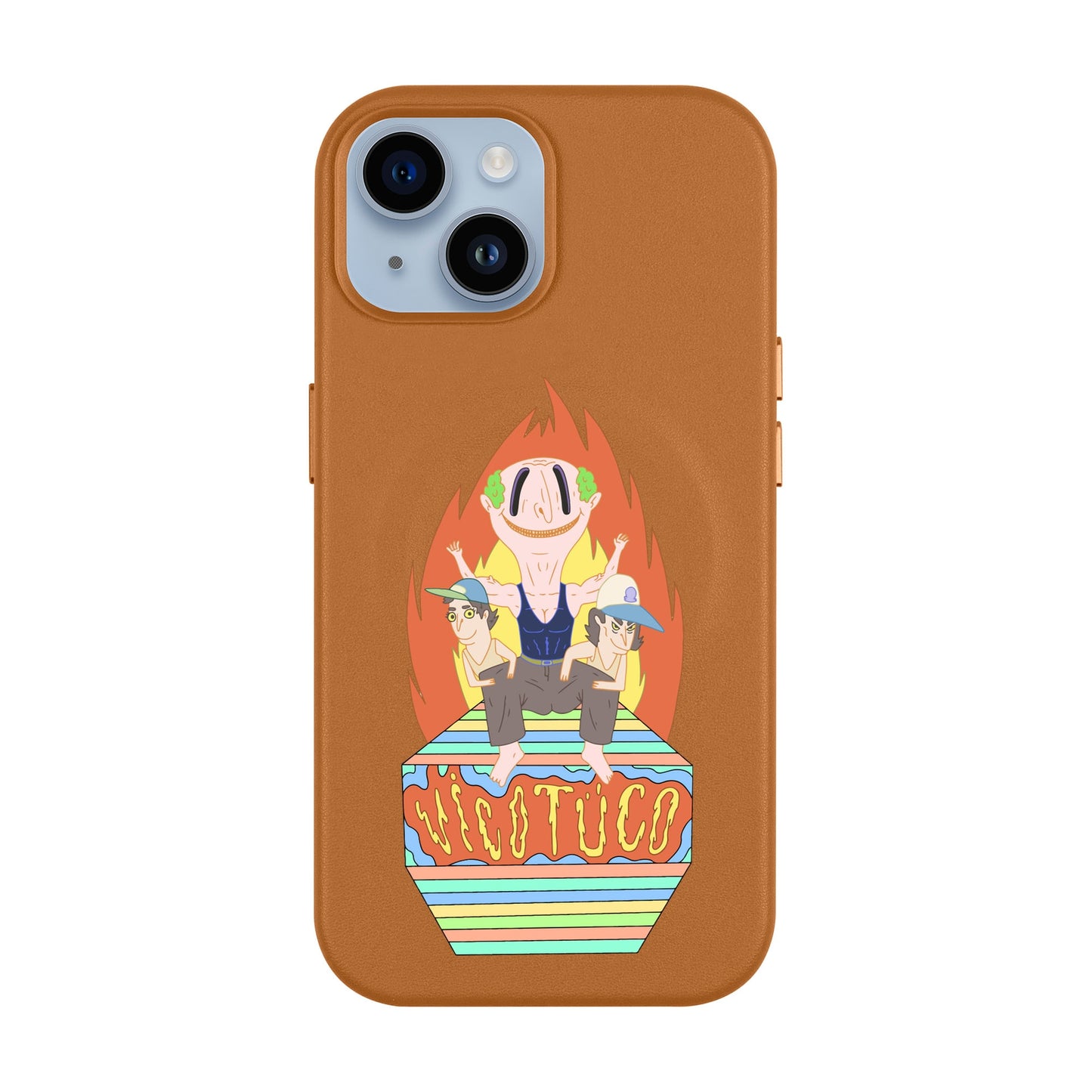 VİCOTÜCO ADAM-Leather Kılıf MagSafe Özellikli - iPhone 13