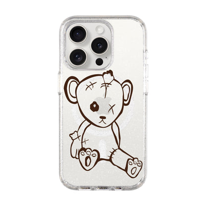 BABY BEAR-iPhone 15 Pro Shiny Kılıf MagSafe Özellikli