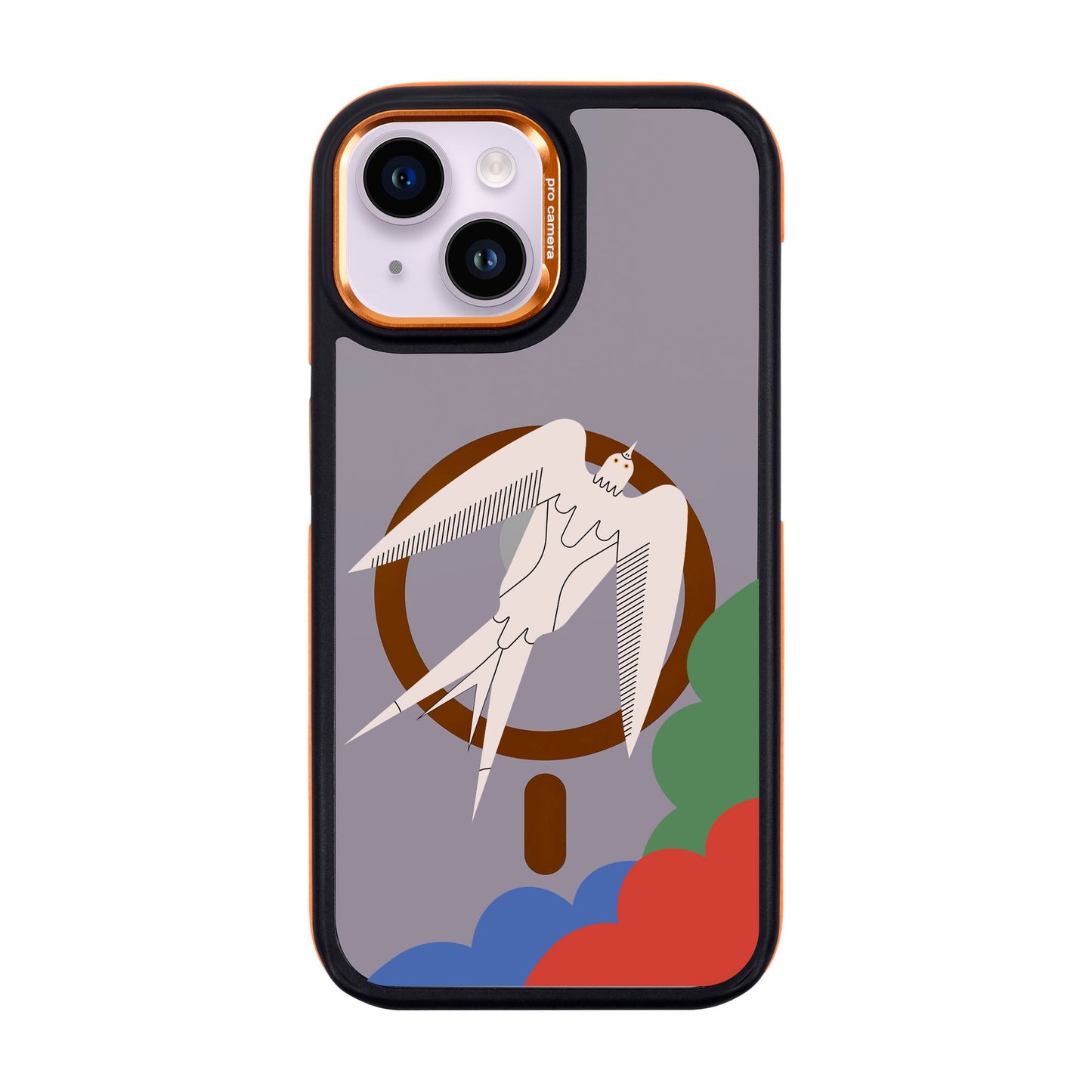 L’OISEAU LIBRE-Dark Kılıf MagSafe Özellikli - iPhone 14