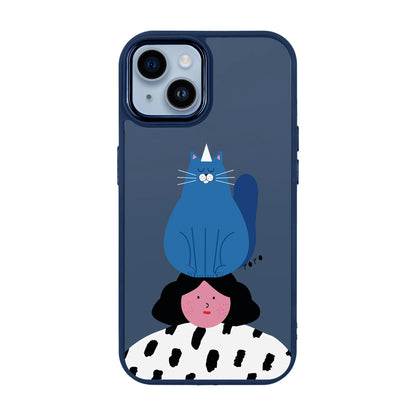 NAUGHTY CAT-iPhone 14 Plus Proof Kılıf
